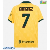 AC Milan Santiago Gimenez #7 Tredjedrakt 2025-26 Kortermet